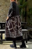 Dominian Smock Dress Wave